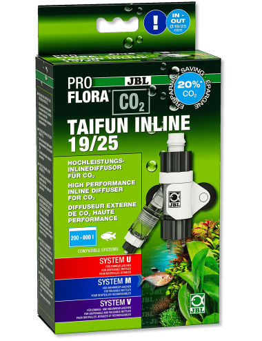 JBL - Proflora CO2 Inline 19/25 - High performance CO2 diffuser