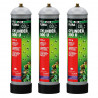 JBL - ProFlora CO2 Multi Cylinder 500 U - Bouteilles de CO2 jetables - 3 x 500g