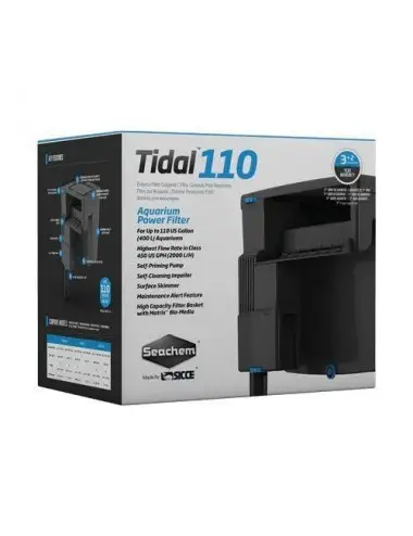 SEACHEM - Tidal 110 - 2000 l/h - Filtro cascata - 400 litros