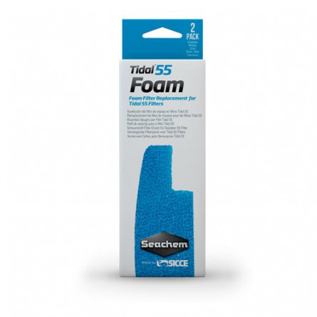SEACHEM - Tidal 55 Foam - Filter pjena - x 2 - Za Tidal 55 filter SEACHEM - Tidal 55 Foam - Filter pjena - x 2 - Za Tidal 55 filter