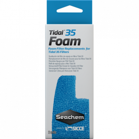 SEACHEM - Tidal 35 Foam - Filter pjena - x 2 - Za Tidal 35 filter