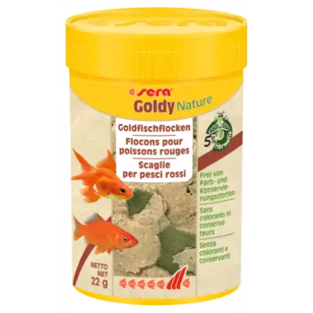 SERA - Goldy Nature - 100ml - Hrana za zlatne i hladnovodne ribice SERA - Goldy Nature - 100ml - Hrana za zlatne i hladnovodne ribice