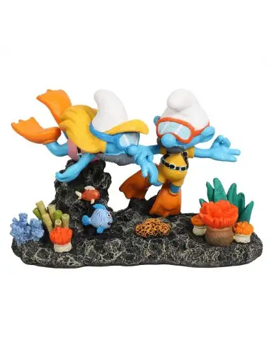 Aqua Della - Smurfs de mergulho - Multicolor - 14,8x7,3x9,6cm