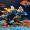 Aqua Della - Diving Smurfs - Multicolour - 14.8x7.3x9.6cm