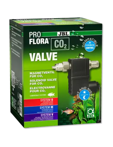 JBL - ProFlora CO² valve - Electrovanne silencieuse pour C0²