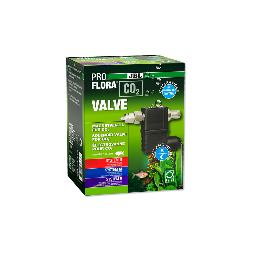 JBL - ProFlora CO² valve - Electrovanne silencieuse pour C0²