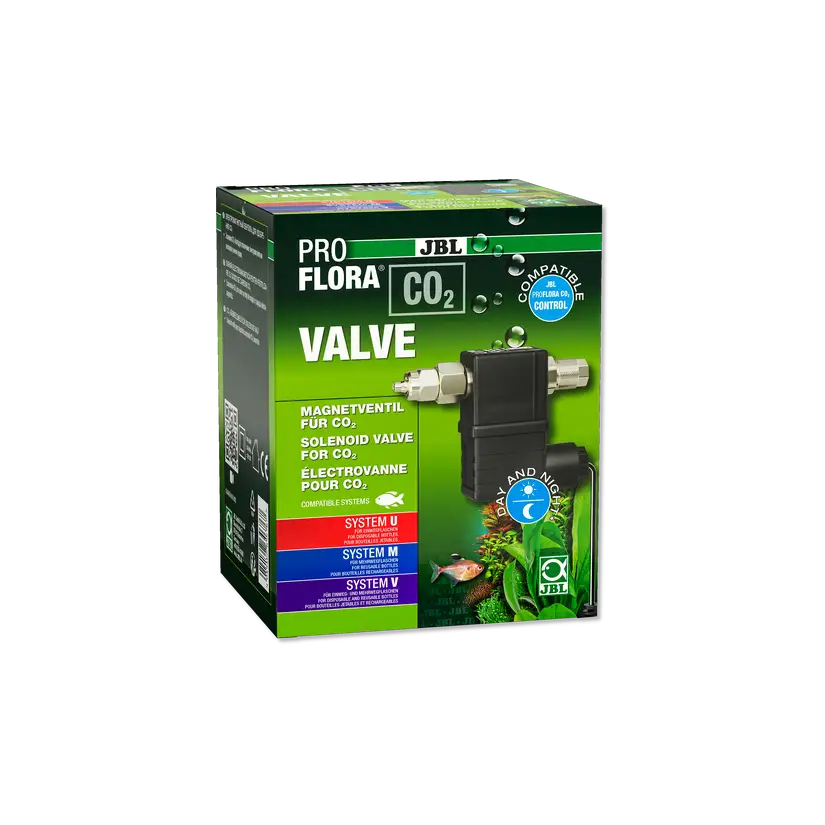 JBL - ProFlora CO² valve - Electrovanne silencieuse pour C0²