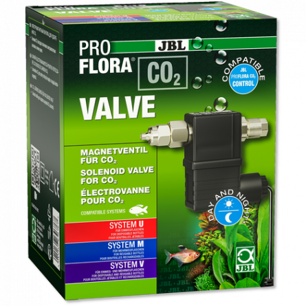 JBL - ProFlora CO² valve - Electrovanne silencieuse pour C0²