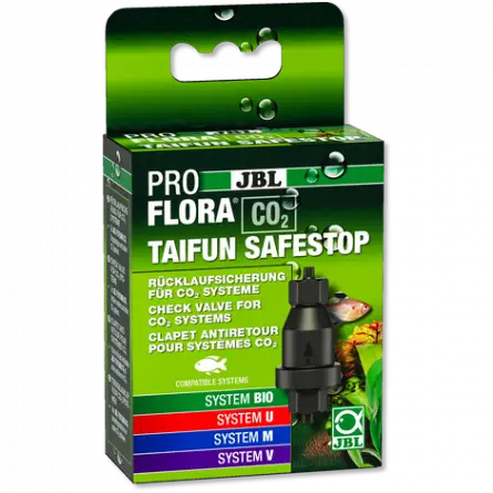 JBL - Proflora CO² - Taifun Safestop - Kontrolni ventil za vodo - Gnojenje s CO² JBL - Proflora CO² - Taifun Safestop - Kontrolni ventil za vodo - Gnojenje s CO²