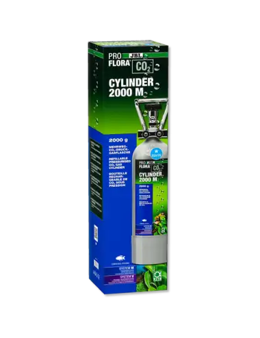 JBL - Cilindro ProFlora CO² - 2000 M - Garrafa recarregável - 2 kg