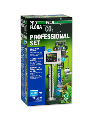 JBL - ProFlora CO2 - Professional Set M - 40 a 600 L - Sistema di fertilizzazione CO2