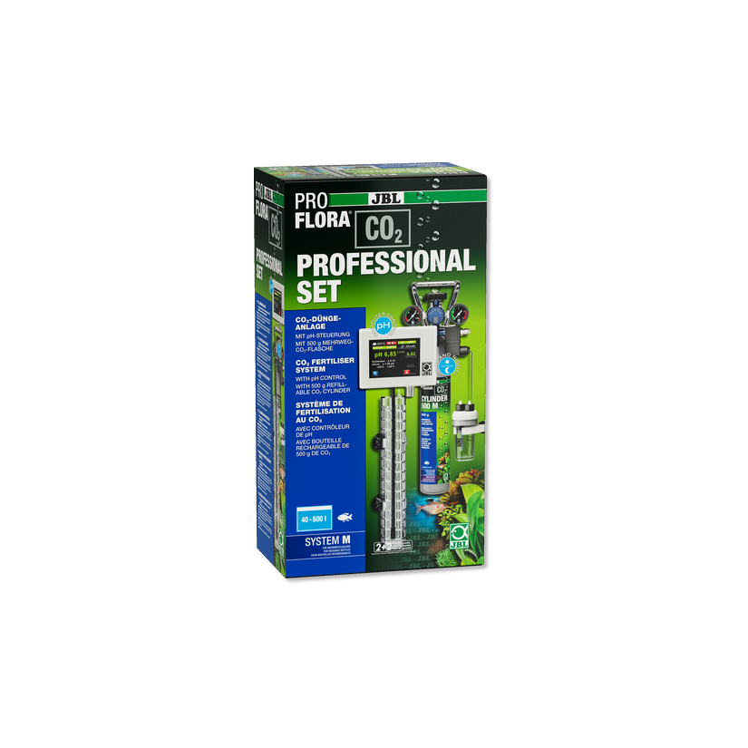 JBL - ProFlora CO2 - Professional Set M - 40 à 600 L - Système de fertilisation CO2