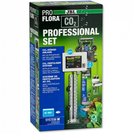 JBL - ProFlora CO2 - Professional Set M - 40 to 600 L - CO2 fertilization system