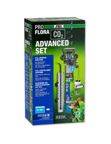 JBL - ProFlora CO² - Advanced Set M - 40-600 L - Celoten komplet za gnojenje s CO2