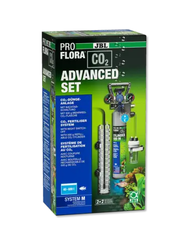 JBL - ProFlora CO² - Advanced Set M - 40-600 L - Kompletan set za gnojidbu CO2