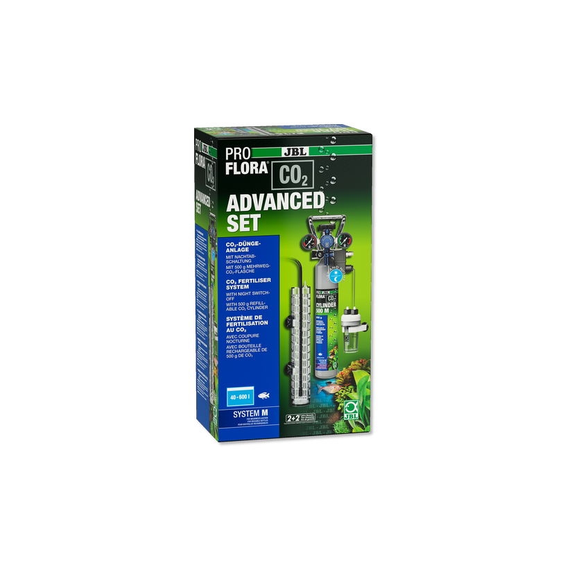 JBL - ProFlora CO² - Advanced Set M - 40-600 L - Complete CO2-bemestingsset