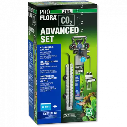 JBL - ProFlora CO² - Advanced Set M - 40-600 L - Complete CO2 fertilization set