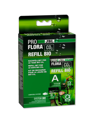 JBL - ProFlora CO2 - Nachfüller Bio - CO2 Nachfüller - Für Aquarium 30-80 Liter