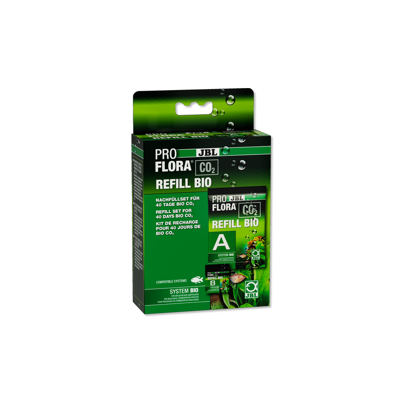 JBL - ProFlora CO2 - Ricarica Bio - Ricarica CO2 - Per acquario 30-80 litri