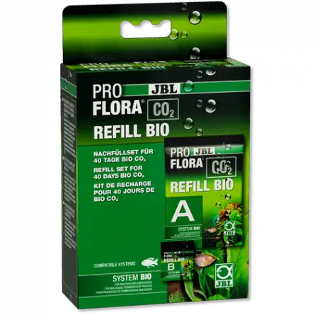 JBL - ProFlora CO2 - Navulling Bio - CO2 navulling - Voor aquarium 30-80 liter