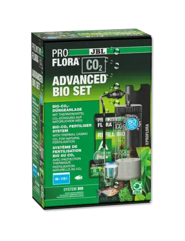 JBL - ProFlora CO2 - Advanced Bio Set - CO2-Düngesystem - Für Aquarien 40-110 Liter