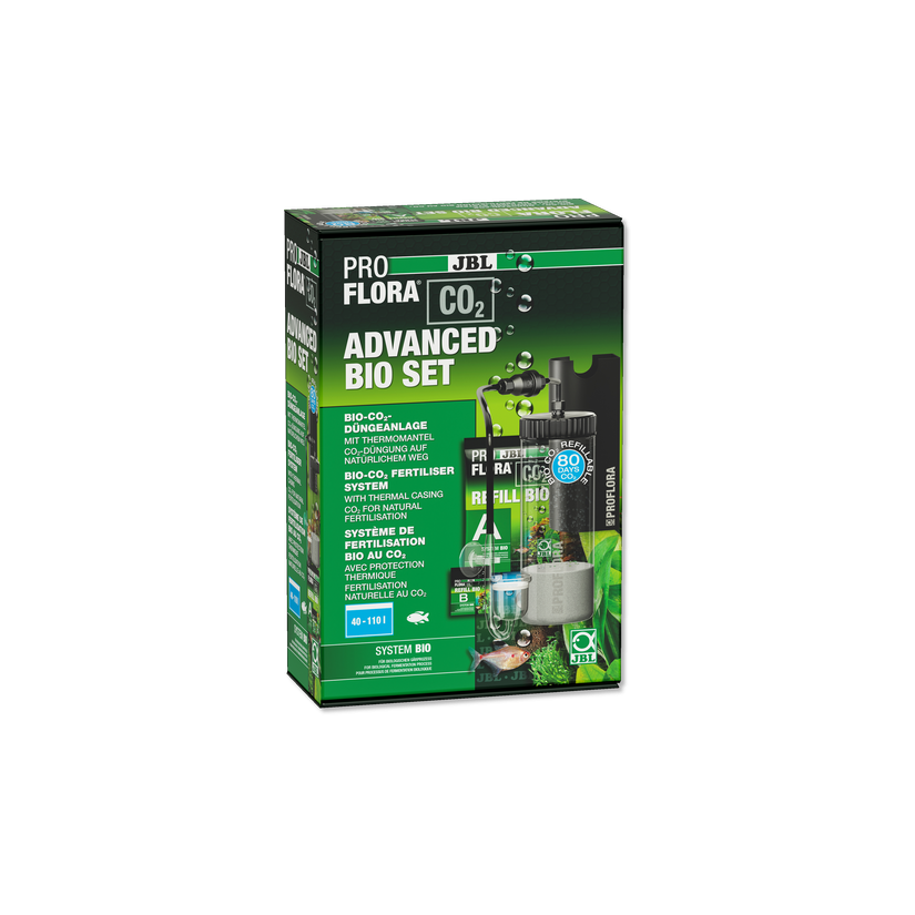 JBL - ProFlora CO2 - Advanced bio set - Sistema de fertilização com CO2 - Para aquários 40-110 litros