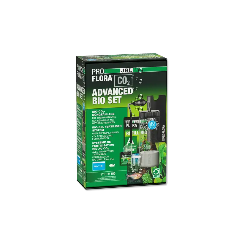 JBL - ProFlora CO2 - Advanced bio set - Système de fertilisation au CO2 - Pour aquariums 40-110 litres