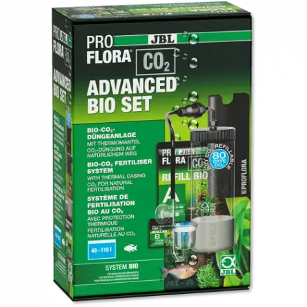 JBL - ProFlora CO2 - Advanced bio set - Sistema de fertilización con CO2 - Para acuarios de 40 a 110 litros JBL - ProFlora CO2 - Advanced bio set - Sistema de fertilización con CO2 - Para acuarios de 40 a 110 litros