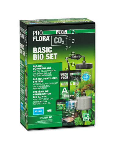 JBL - ProFlora CO2 - Basic bio set - 40-80 L - Fertilisation CO2 eau douce