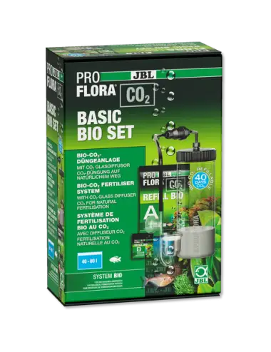 JBL - ProFlora CO2 - Basic bio set - 40-80 L - Fertilizzazione con CO2 d'acqua dolce