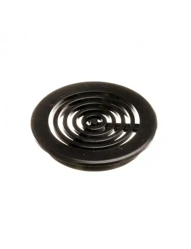 AQUA MEDIC - Grille ronde - 40 mm - Noir - Protection des tuyaux d'écoulement