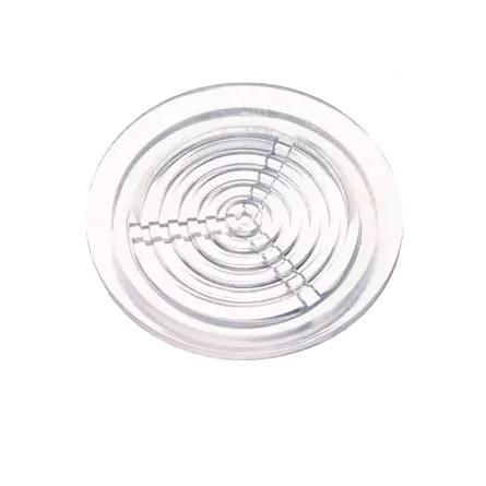 AQUA MEDIC - Grelha redonda - 50 mm - Transparente - Proteção do tubo de drenagem AQUA MEDIC - Grelha redonda - 50 mm - Transparente - Proteção do tubo de drenagem