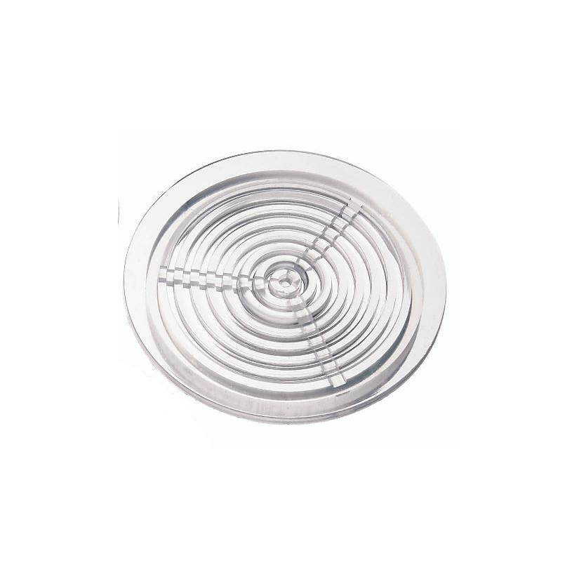 AQUA MEDIC - Grille ronde - 63 mm - Transparent - Protection des tuyaux d'écoulement