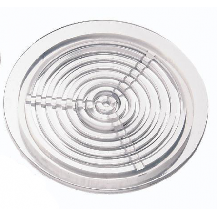 AQUA MEDIC - Grille ronde - 63 mm - Transparent - Protection des tuyaux d'écoulement