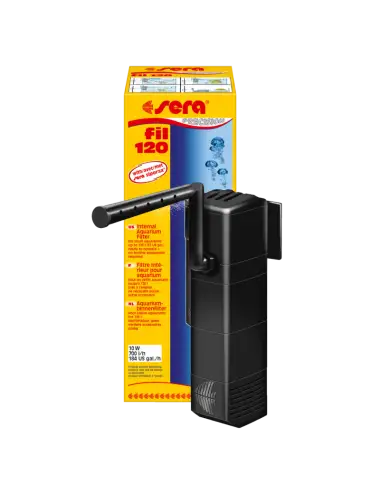 sera - Fil 120 - 700 l/h - Filtro interno do aquário - Até 120 litros