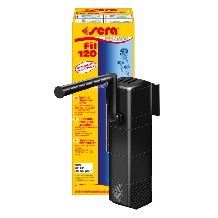 SERA - Fil 120 - 700 l/h - Internal aquarium filter - Up to 120 liters
