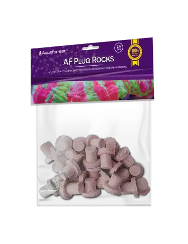 AQUAFOREST - Af Plug Rock Purple - Set od 24 čepa za rezanje