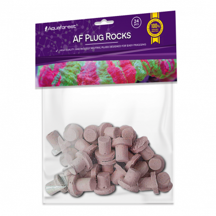 AQUAFOREST - Af Plug Rock Purple - Set mit 24 Schneidstopfen AQUAFOREST - Af Plug Rock Purple - Set mit 24 Schneidstopfen