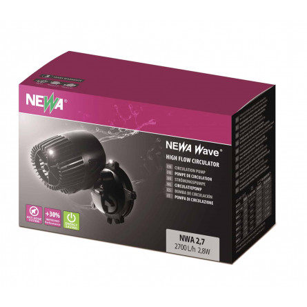 NEWA - Wave NWA 2.7 - 2700 L/H - Pompe de brassage eau douce et eau de mer NEWA - Wave NWA 2.7 - 2700 L/H - Pompe de brassage eau douce et eau de mer