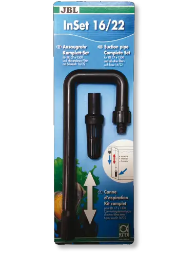 JBL - InSet 16/22 - Kit de aspiración para filtros externos