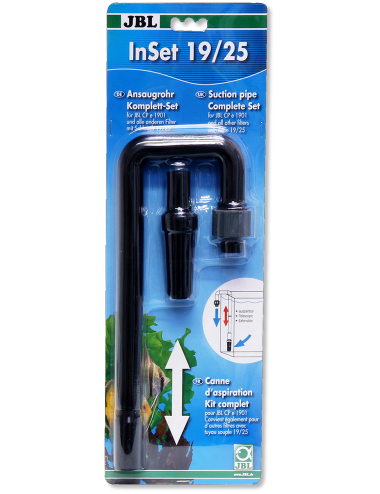 JBL - InSet 19/25 - Kit d'aspiration pour filtres externes