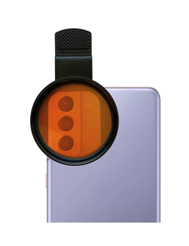 D-D - Coral Color XL - Coral Photography Lens - Phone Clip