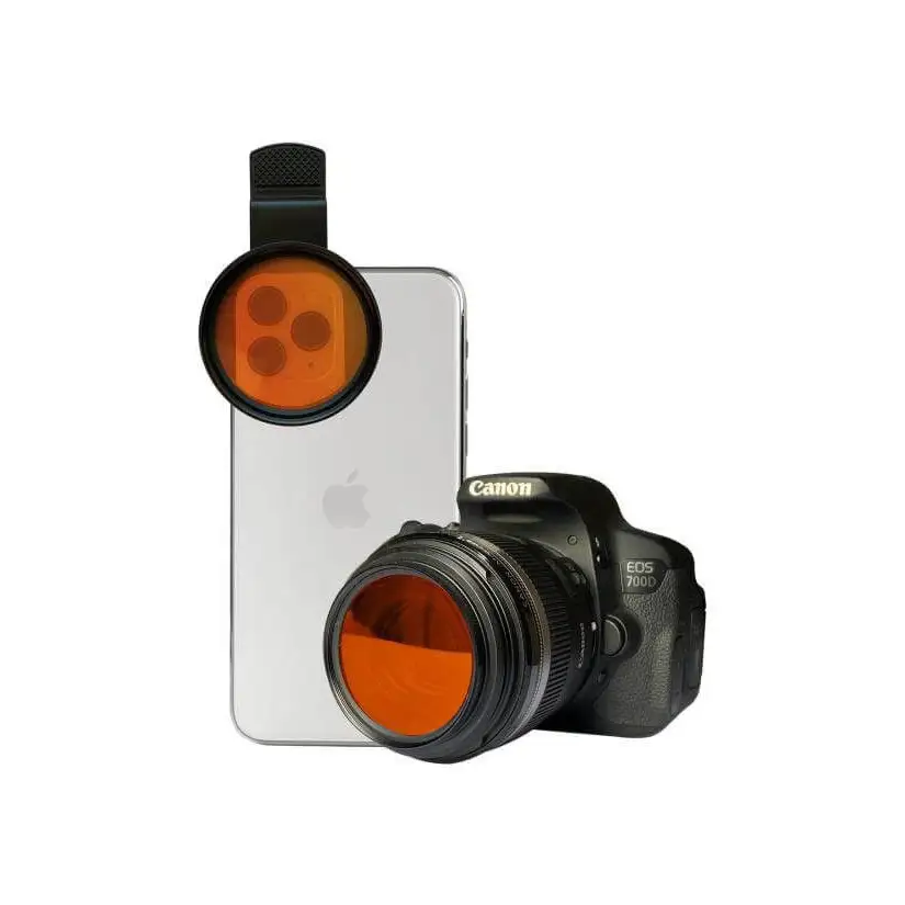 D-D - Coral Colour XL - Lentille pour photographie coraux - Clip téléphone