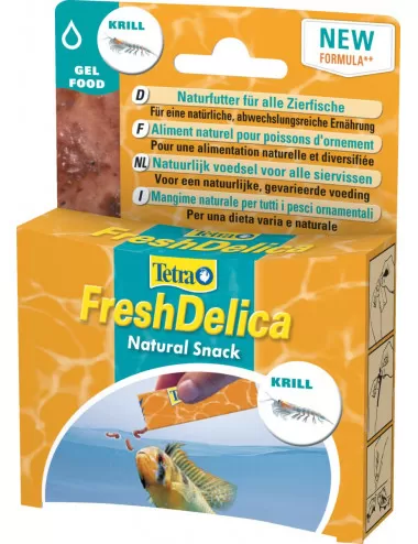 TETRA – FreshDelica Krill – 48 g – nahrhafte Gel-Leckereien