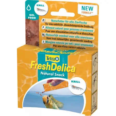 TETRA – FreshDelica Krill – 48 g – nahrhafte Gel-Leckereien