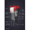 RED SEA - ReefMat 500 - 6000 L/h - Filtre à rouleau plug & play