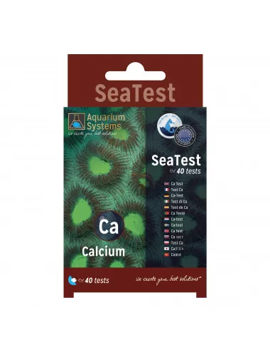 AQUARIUM SYSTEMS - Seatest Ca - 40 tests - Taux de calcium