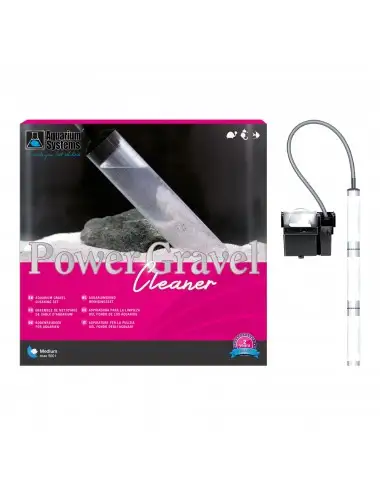 AQUARIUM SYSTEMS - Power gravel cleaner - Medium - 450 l/h - Vacuum cleaner