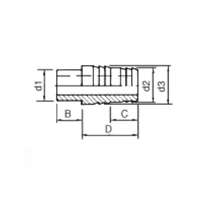 AQUA MEDIC - Schlauchverbinder - 32x34x31 mm