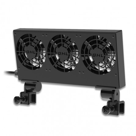 GHL - PropellerBreeze 3 - 3 - Negro - Ventilador para acuario GHL - PropellerBreeze 3 - 3 - Negro - Ventilador para acuario
